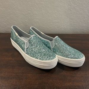 KEDS X KATE SPADE TRIPLE DECKER SLIP ON SNEAKERS